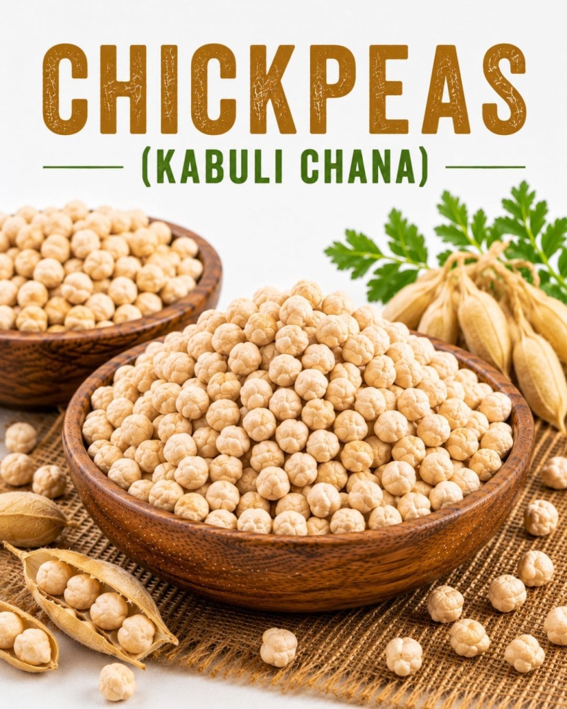 Chickpeas (Kabuli Chana)