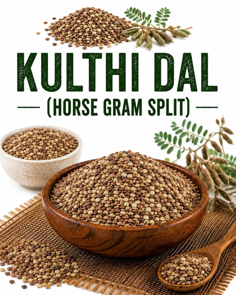 Kulthi Dal (Horse Gram Split)