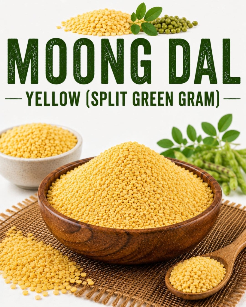 Moong Dal Yellow (Split Green Gram)