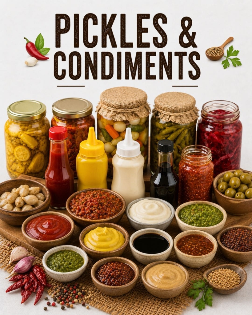 Pickles & Condiments