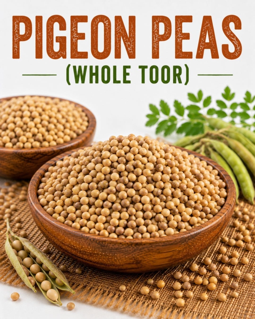 Pigeon Peas (Whole Toor)