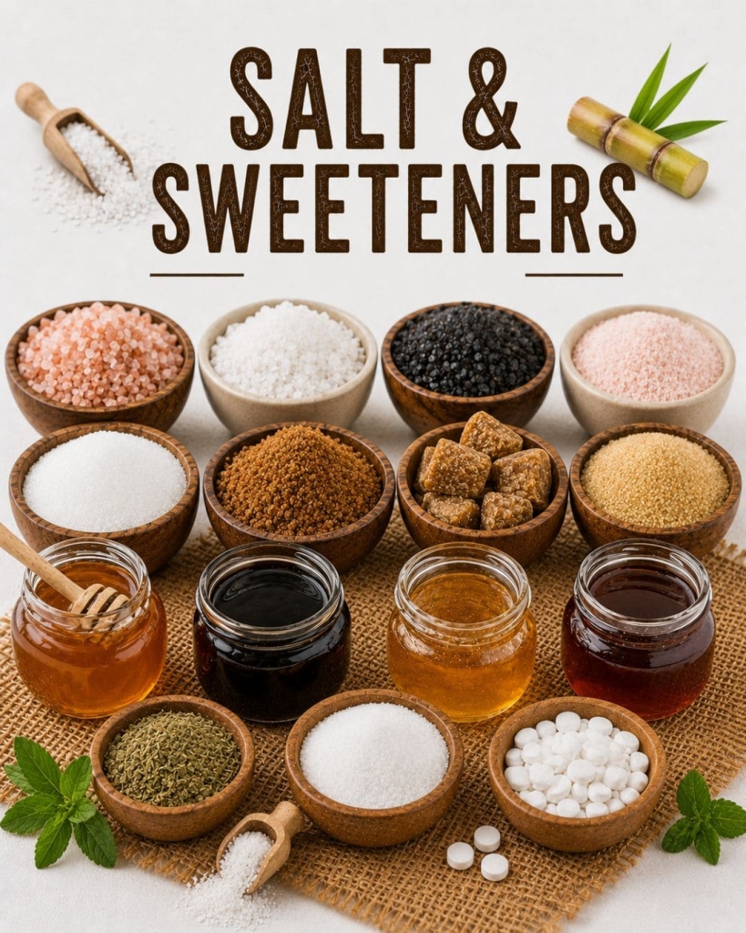 Salt & Sweeteners