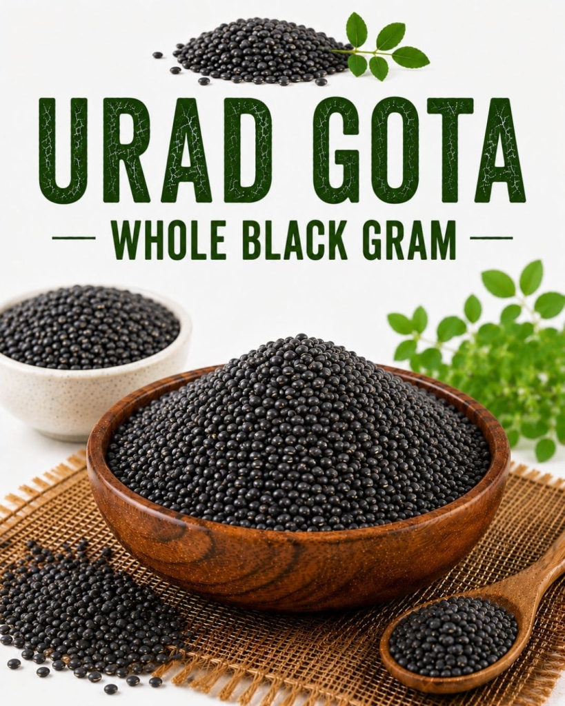 Urad Gota (Whole Black Gram)