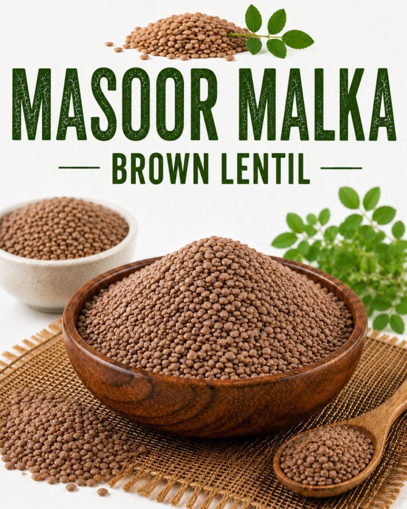 Whole Masoor Malka (Brown Lentil)